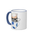 Three Mugs Mug by floatinglemons Three Mugs Mug