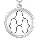 Three nets of shade necklaces