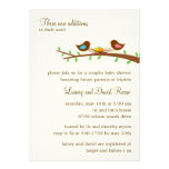 Three New Eggs Twins Baby Shower Invitation invitations