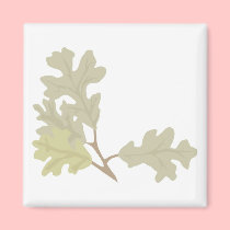 Three Oak Leaves magnets by White_Wedding Three Oak Leaves magnets
