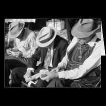 Three Old Men cards