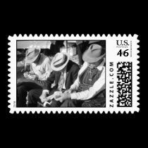 Three Old Men postage