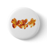 Three Orange Asiatic Lilies Buttons
