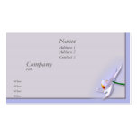 Three orchids business cards