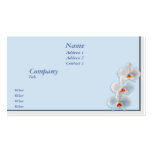 Three orchids business cards