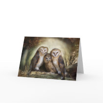 Three Owl Moon ArtCard