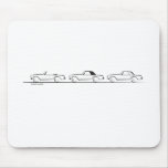 Three Pagoda SLs Mouse Pads