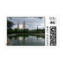 three pagodas postage