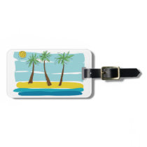 Three Palms Luggage Tags luggage tags