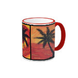 Three Palms mug mugs