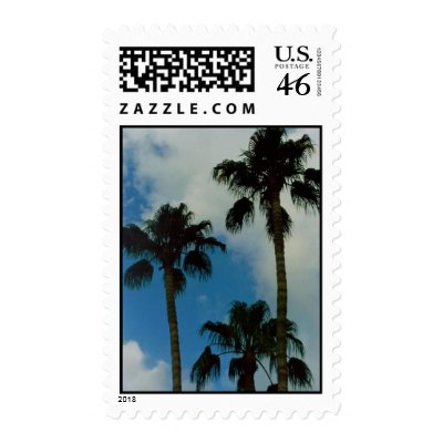 Three Palms Postage by quetzal323