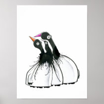 Three Party Monsters Poster