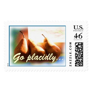 Three Pears DESIDERATA stamp