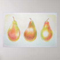 Three Pears posters