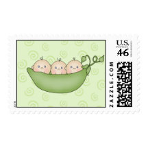 Three Peas in the Pod Stamps