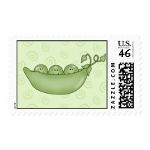 Three Peas in the Pod stamps