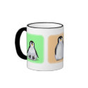 Three Penguins mugs by Lidusik Three Penguins mugs