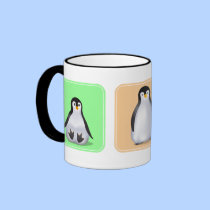 Three Penguins mugs