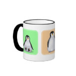 Three Penguins Mugs