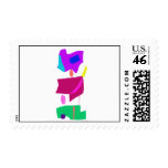 Three People stamps