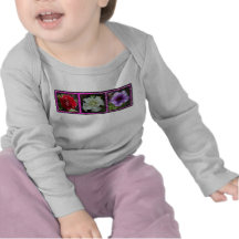 Three Petunias T Shirts