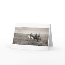 Three Piegan Blackfeet Chiefs - vintage cards