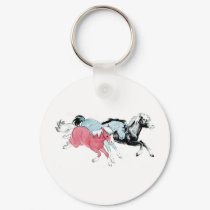 Three Ponies keychains by aesthete Three Ponies keychains