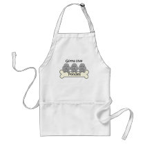 Three Poodles aprons by dogcartoons Three Poodles aprons
