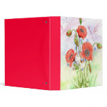 'Three Poppies' Binder