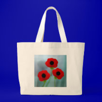 three Poppies in a bag bags