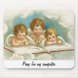 Three praying angels mousepad