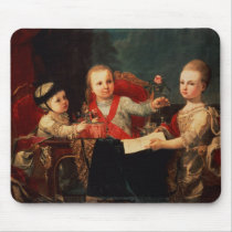 Three Princes, Children of Charles III Mouse Pads