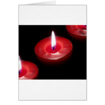 Three Red Candles cards by lifesphere Three Red Candles cards