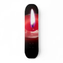 Three Red Candles skateboards by lifesphere Three Red Candles skateboards