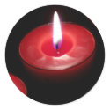 Three Red Candles stickers