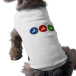 Three Reindeer Dog Shirt