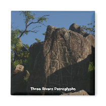 Three Rivers Petroglyphs magnets by erimaque Three Rivers Petroglyphs magnets