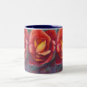 three rose image mug