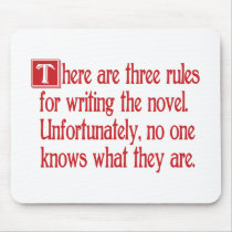 Three Rules Mouse Mat