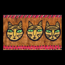 Three Sassy Cats! posters