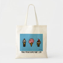 "THREE SCOOPS" bags