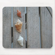 Three Seashells Mousepad by arbeegraphics Three Seashells Mousepad