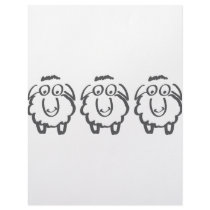three sheeps customized letterhead