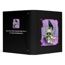 Three Skulls and a Raven Avery Binder