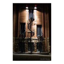 Three Stairs at Night posters