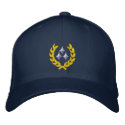 Three Star General embroidered hats by SpacetimeSix Three Star General embroidered hats
