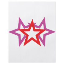 three stars icon flyers