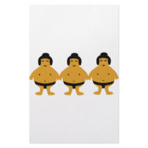 three sumos icon stationery