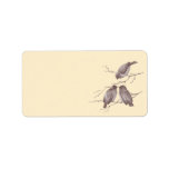 Three Sweet Little Birds Conversation Custom Address Labels