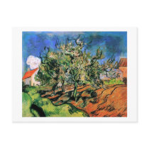 Three Trees and a House, Vincent van Gogh Post Cards